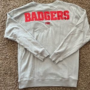 Pink Wisconsin Badgers sweatshirt size small